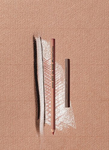 Faber-Castell 112998 - Set Pitt Monochrome de 6 lápices y 3 tizas