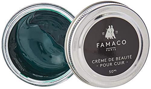 Famaco Cream Polish, Lustra Zapatos Unisex Adulto, Verde (Green Pine Thuya), 50 mL
