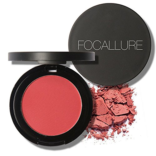 FAMILIZO FOCALLURE Capacidad de Reparación Blusher Polvo Coloretes Brillo Gloss Fine Contorno