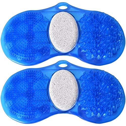 FANDE Cepillo masajeador de pies, Alfombra exfoliante para pies masajeador,Alfombras De Baño Exfoliante Mejora La Circulación del Pie Y Reduce El Dolor En Embarazadas Y Personas Mayores.