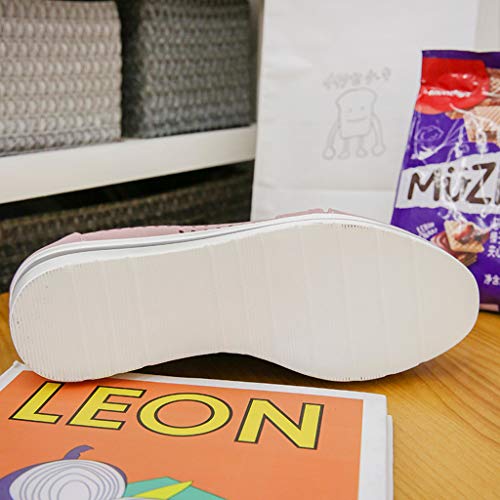 Fannyfuny Zapatos para Correr Mujer Zapatillas de Deportivo Sneakers Ligeros Zapatos Casuales de Deporte Low Top Calzado Transpirables Fitness Comodos Zapatillas de Cuña