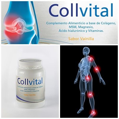 Farmadex Collvital Colageno, Magnesio, MSM, Acido Hialuronico.