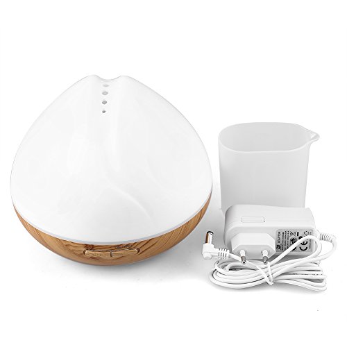 Fdit WiFi Smart Aroma Difusor ultrasónico humidificador APP LED temporizador Home control por voz difusor de aroma, EU-PLUG