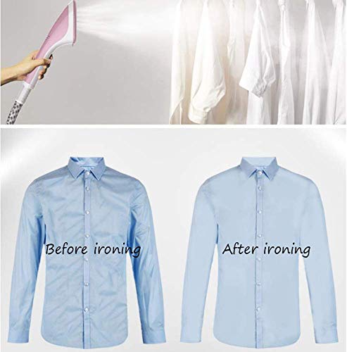 FEE-ZC Inicio Vaporizador de Ropa, Vaporizador de Ropa 2000W Potente, Colgador de Ropa Colgante portátil Planchado Vertical, Dorado