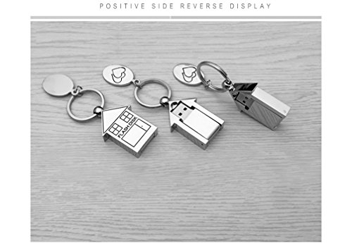 FeliSun Memoria Flash USB 3.0 16GB 32GB 64GB Metal Forma de La Casa Memoria USB Drive USB Key para PC, Televisión, Coche (16GB)