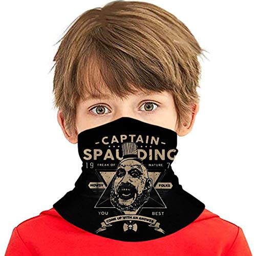 Felsiago Cubierta facial de enfriamiento Capitán-Spaulding-For-President Diadema Bandanas Cubierta bucal Polaina para el cuello Adolescentes Al aire libre A prueba de polvo