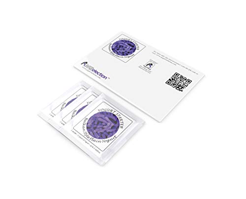 Fermento para Yogur - Paquete de 3 bolsitas cultivo liofilizado para Balkan Estilo Yogur