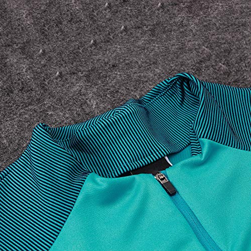 FHUA Traje Entrenamiento de fútbol Club de Adulto Camiseta de la Juventud de Manga Larga y Pantalones de Jogging BreathableTop QL0413 Traje Chándales Deportivos de Fútbol (Size : S)