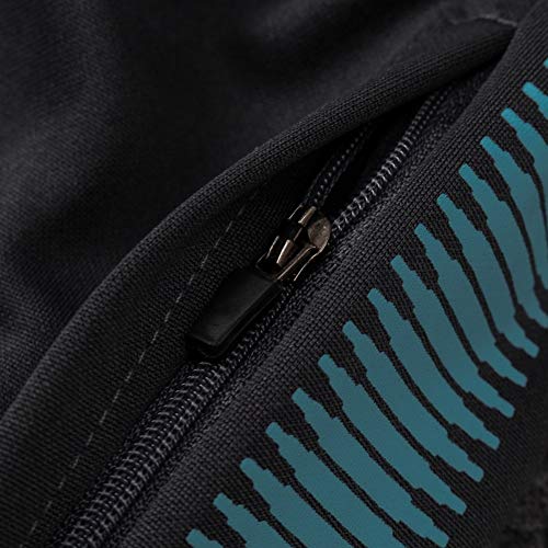 FHUA Traje Entrenamiento de fútbol Club de Adulto Camiseta de la Juventud de Manga Larga y Pantalones de Jogging BreathableTop QL0417 Traje Chándales Deportivos de Fútbol (Size : M)