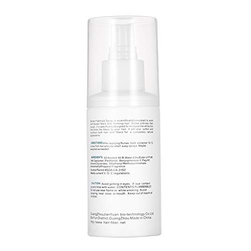 Fiberhold Spray Hairspray Accesorios de peinado para todo tipo de cabello 118 ml/botella