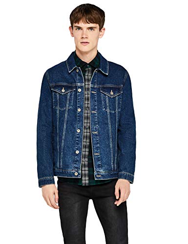 find. Chaqueta Hombre, Azul (Blue Blue), XL, Label: XL