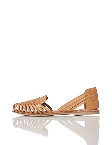 find. Sandalias Punta Cerrada Mujer, Marrón (Tan), 36 EU