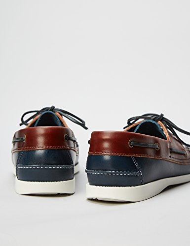 find. Zapatos Náuticos Hombre, Azul (Navy/tan), 42 EU