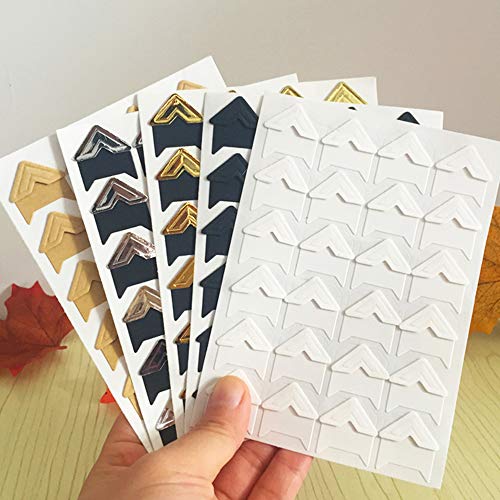 FineGood - 15 hojas de pegatinas de papel autoadhesivas para álbum de recortes, diario, organizador personal, cuaderno,14 colores