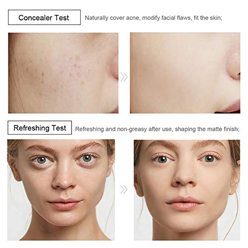 Finishing Powder, Polvos sueltos, Maquillaje en polvo, corrector de base ligera de control de aceite mate cosmético cuatro cuadros，Absorbe brillos 12g