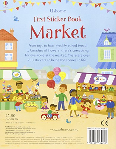 First Sticker Book Market (First Sticker Books)