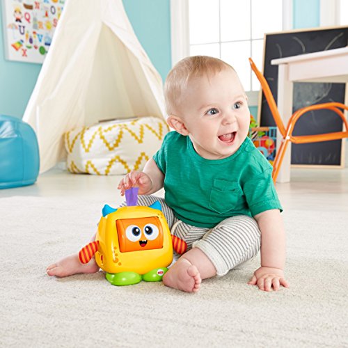 Fisher-Price Monstruito caritas divertidas, juguete bebé +6 meses (Mattel DRG13)