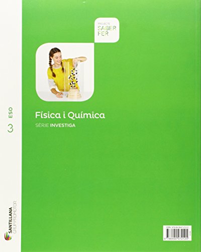 FÍSICA I QUÍMICA SÈRIE INVESTIGA 3 ESO SABER FER - 9788490472125
