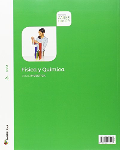 FISICA Y QUIMICA SERIE INVESTIGA 4 ESO SABER HACER - 9788468037905