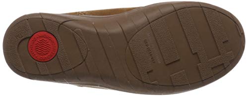 FitFlop Supercush Mukloaff TM Shorty, Zapatillas Altas para Mujer, Marrón Chestnut, 39 EU