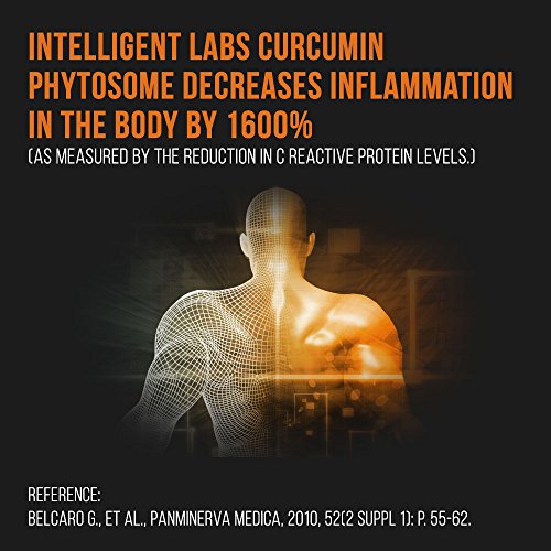 Fitosoma Curcumina Meriva de 250 mg, 2900% mejor absorción que la curcumina de cúrcuma normal, 100% sin soja, 120 cápsulas por bote, Complejo de fitosoma curcumina de cúrcuma