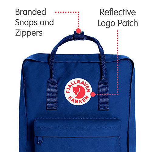 FJÄLLRÄVEN Kånken Mochila, Unisex Adultos, Deep Azul, 38 cm