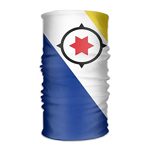 Flag Of Bonaire Unisex Outdoor Sport Scarf Headbands Bandana Mask Neck Gaiter Head Wrap Sweatband Headwear