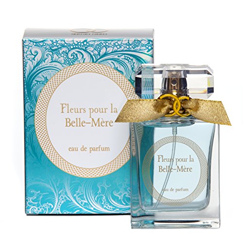 FLEURS Agua de perfume para mujer, Natural Spray 50 ml - Mejor idea de regalo de boda, Fragancia de celebración (BELLE-MERE)