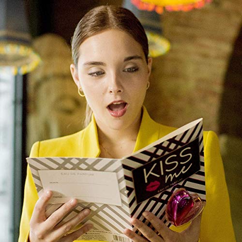 Flor de Mayo, Perfume Cards, Set de 4 Tarjetas Regalo con mini Eau de Parfum Mujer, 4 x Tarjeta Felicitación con Mini Colonia