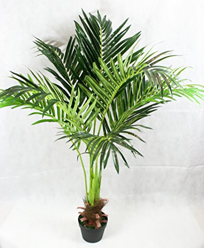 FloralStem - Planta artificial de palmera de fénix (130 cm), diseño exótico, para el hogar y la oficina