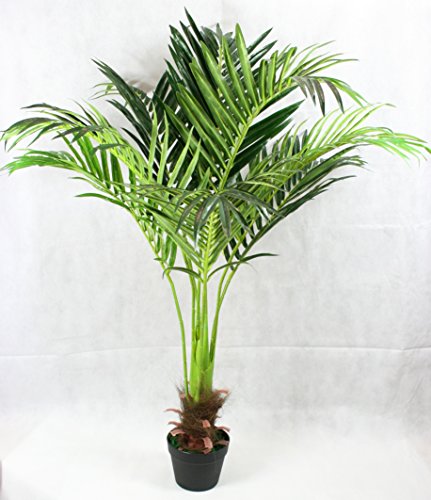FloralStem - Planta artificial de palmera de fénix (130 cm), diseño exótico, para el hogar y la oficina