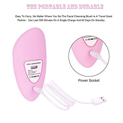 flyorigin Cepillo limpiador facial ultrasónico Limpieza facial personalizada y facial Masaje antienvejecimiento facial masajeador a prueba de agua