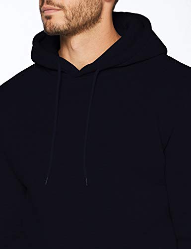 FM London 310 Heavyweight Sudadera con capucha, azul marino, M para Hombre