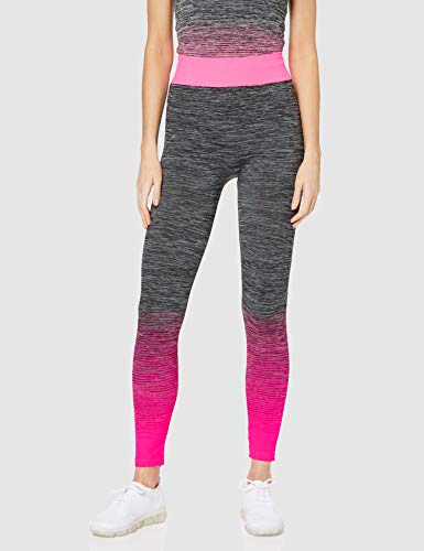 FM London Vest Top and Leggings Conjunto ropa deportiva, Rosa (Pink), Talla única (Talla del fabricante: 8-14) para Mujer