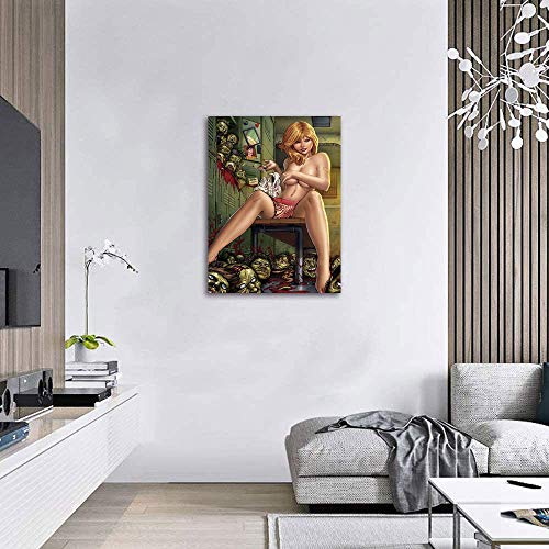 FOCLKEDS Mike DeBalfo - Póster de arte vertical de 45 x 61 cm para sala de estar, dormitorio, sin marco