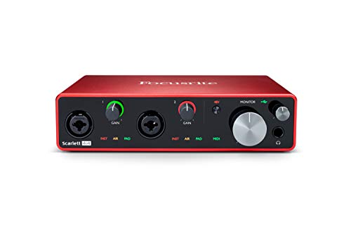 Focusrite Scarlett  4i4 3rd Gen - Interfaz de audio USB