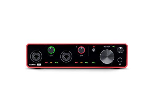 Focusrite Scarlett  4i4 3rd Gen - Interfaz de audio USB