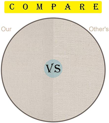 FOGAWA Cheese Cloth 2 Pcs Paño Queso Bolsa de Leche Telas Filtrantes de Nuez Reutilizable Gasa Colador Mulla para Queso Tejido de Algodón Natural para Mantequilla Leche 95 x 95cm Blanco