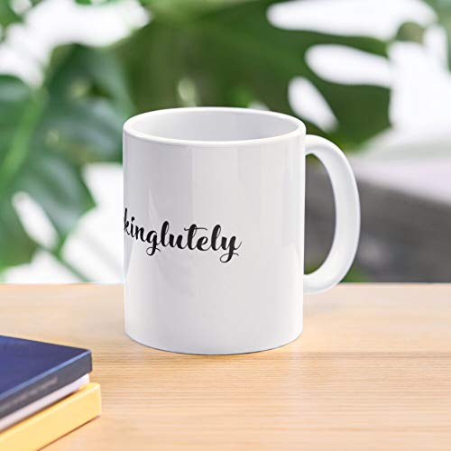 Foliam Satc Mr Carrie Love Quote Big Hot Lutely La Mejor Taza de café de cerámica de mármol Blanco de 11 oz