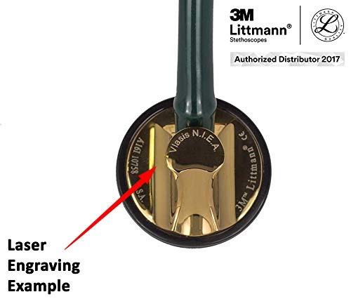 Fonendoscopio 3M Littmann® Master Cardiology con grabado láser gratuito - Negro Bronce 2175