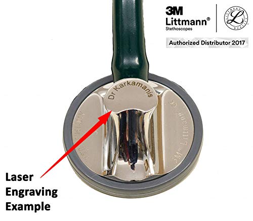 Fonendoscopio 3M Littmann® Master Cardiology con grabado láser gratuito - Negro Bronce 2175