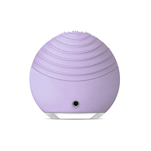 FOREO LUNA mini 2 Plus - Dispositivo de limpieza y masajeador facial compacto para todo tipo de pieles, Lavander