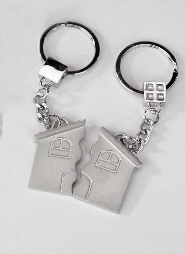 Formano 655448 Llavero con forma de casa ideal para parejas o compañeros de piso