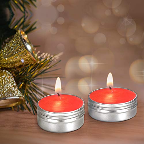 FORMIZON 24 Tarros de Aluminio Vacío, Latas de Aluminio Vacías (5/10/20/25/30ml) con Etiquetas y Mini Espátula, Tarros Cosmetica, Tarros Aluminio Vacíos para Crema Loción Bálsamo Jabón Maquillaje