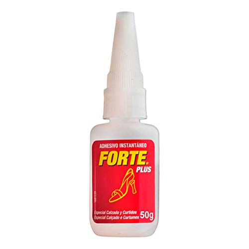 Forte - Pegamento Calzado Contacto Universal Adhesivo Instantáneo Cianoacrilato - 50 Gramos -