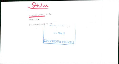 Fotomax - Foto vintage de The Artist's House (Smålandsgetan)