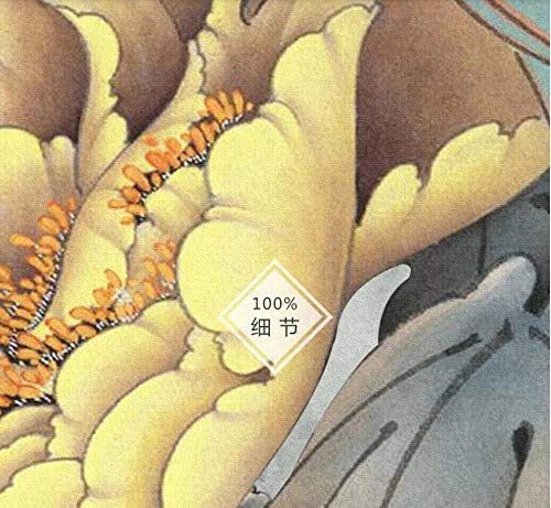 Fotomurales 3D Flores Y Pájaros De Peonía Clásica China Papel pintado no tejido Decoración de Pared decorativos Murales 200x140 cm