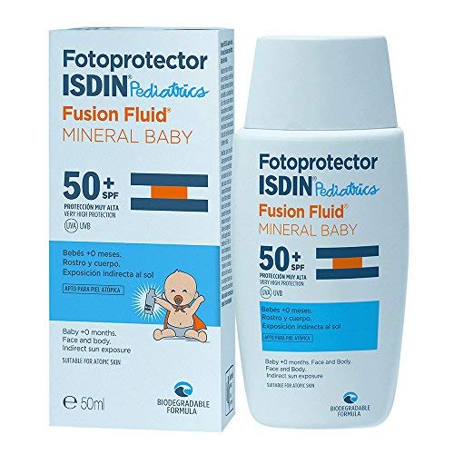 Fotoprotector Pediatrics Isdin Fusion Fluid Mineral Baby SPF 50+ 50ml by Isdin