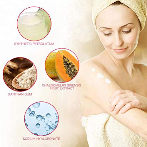 Fovely Crema para el Cuidado de la Piel - 100ml Vitamina C Zanahoria Crema Facial para el Cuerpo Blanqueamiento de la Piel Hidratante Loción Corporal Crema para aclarar la Piel