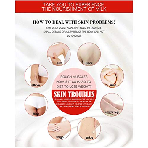 Fovely Crema para el Cuidado de la Piel - 100ml Vitamina C Zanahoria Crema Facial para el Cuerpo Blanqueamiento de la Piel Hidratante Loción Corporal Crema para aclarar la Piel